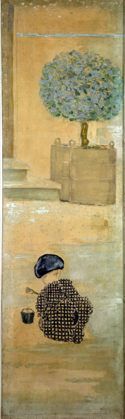 The Child with a Sandcastle, or The Child with a Bucket by Pierre Bonnard