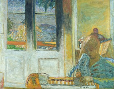 The French Windows or, Morning in Le Cannet by Pierre Bonnard