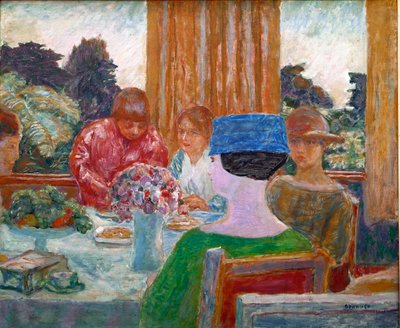 The Little Blue Hat by Pierre Bonnard