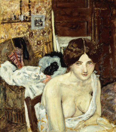 The Resting Model by Pierre Bonnard