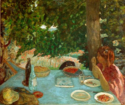 The cherry pie by Pierre Bonnard