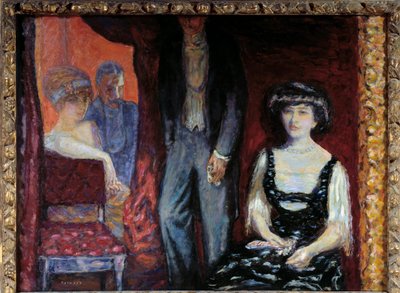 The dressing room by Pierre Bonnard
