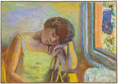 Woman Asleep, c.1928 by Pierre Bonnard