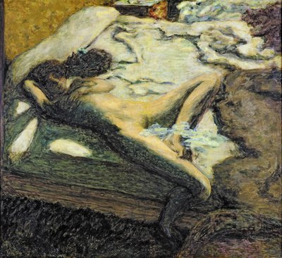 Woman Reclining on a Bed, or The Indolent Woman by Pierre Bonnard