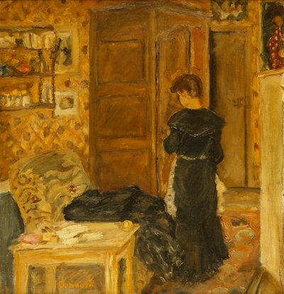 Woman in an Interior by Pierre Bonnard