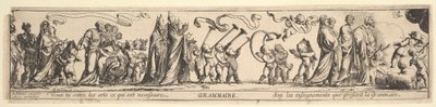 Triumph of Grammar, 17th century by Pierre Brebiette