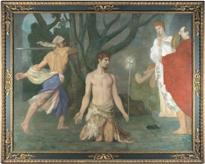 The Beheading of Saint John the Baptist, c. 1869 by Pierre Puvis de Chavannes