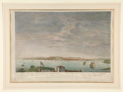 A View of the City of Boston the Capitol of New England, in North America by Pierre Charles Canot