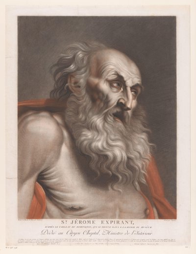 Saint Jerome by Pierre Charles Coqueret