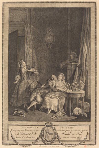 The Manners of the Time by Pierre Charles Ingouf after Sigmund Freudenberger