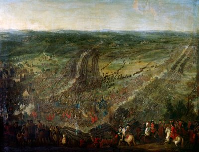 Battle of Fleurus by Pierre Denis (attr.to) Martin