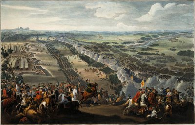 The Battle of Poltava on 27th June 1709 by Pierre Denis II Martin