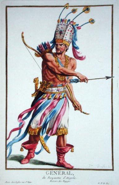 A Warrior Chief of Angola, from 