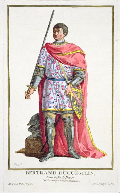 Bertrand du Guesclin by Pierre Duflos