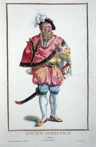 Dress of a Swiss Magistrate from 