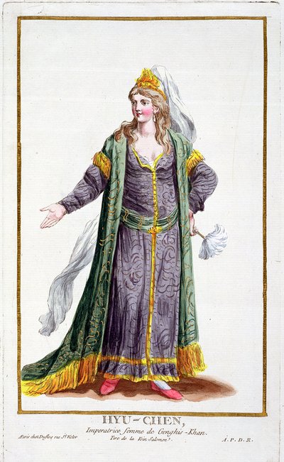 Hyu-Chen, Wife of Genghis Khan, from 