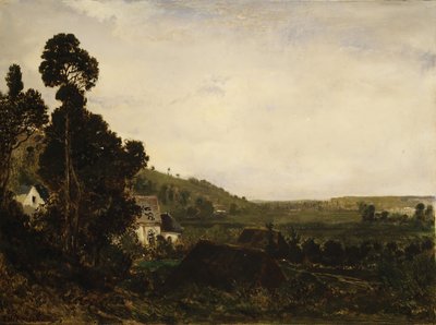 An Old Chapel in a Valley, ca. 1835 by Pierre Etienne Theodore Rousseau