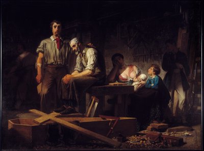 Revolution of 1848: First Work After the Insurrection in February 1848 by Pierre Eugène Lacoste