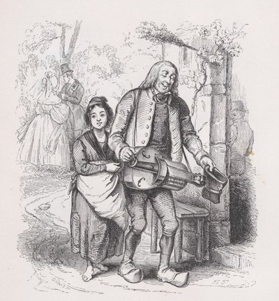 The Blind Man of Bagnolet from The Complete Works of Béranger by Pierre Francois Godard