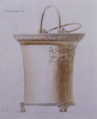 Design of a Sacrificial Ewer from the Musee de Naples by Pierre Francois Leonard Fontaine