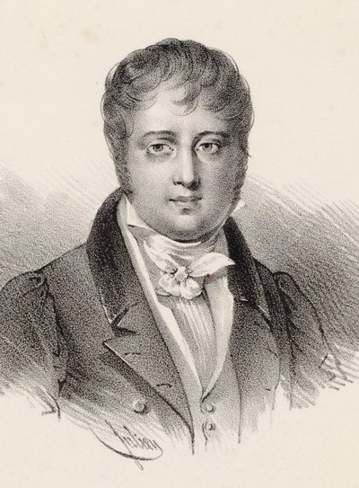 Portrait of the Composer Nicolò Isouard by Pierre François Ducarme