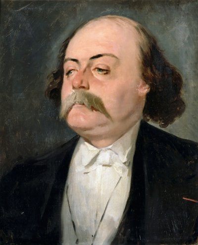 Portrait of Gustave Flaubert by Pierre François Eugène Giraud