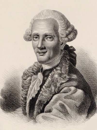 Portrait of the composer Niccolò Piccinni by Pierre François Legrand