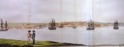 Port of Sevastopol (From Travels through the Southern Provinces of the Russian Empire) by Pierre François Tardieu