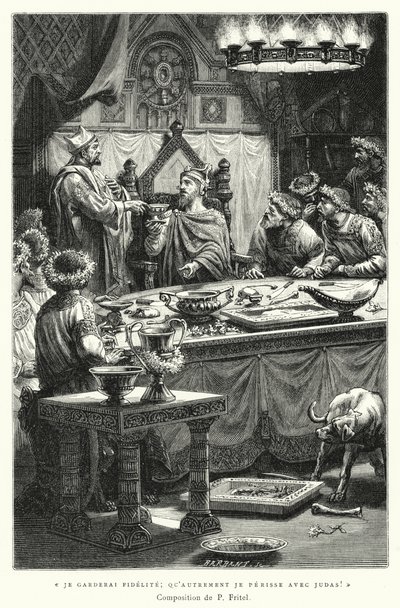 I Will Keep Faith, Or Else Perish With Judas! by Pierre Fritel
