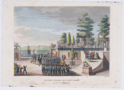The Coup of 18 Fructidor, Year V, 1804 by Pierre Gabriel Berthault