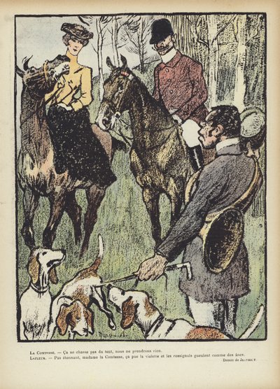 Illustration for Le Rire by Pierre Georges Jeanniot
