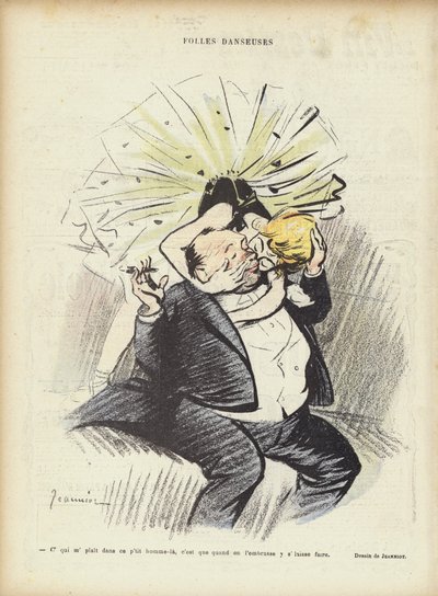 Illustration for Le Rire by Pierre Georges Jeanniot