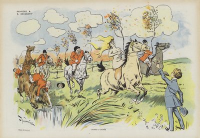 Illustration for Le Rire by Pierre Georges Jeanniot