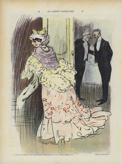 Illustration for Le Rire by Pierre Georges Jeanniot
