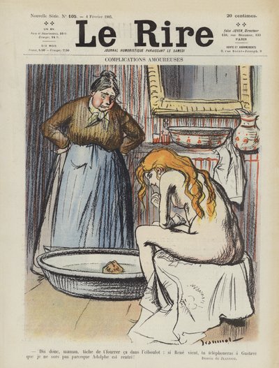 Illustration for Le Rire by Pierre Georges Jeanniot