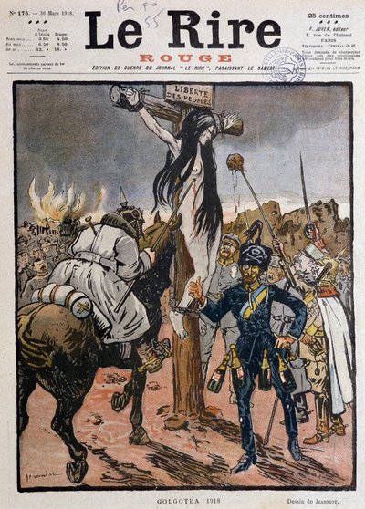 The Liberty of Peoples Crucified (