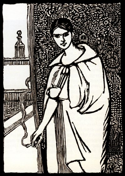 Young Woman with Cigarette for 
