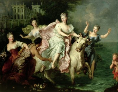 Europa Being Carried off by Jupiter Metamorphosed into a Bull, c.1700 by Pierre Gobert