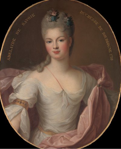 Marie Adélaïde de Savoie 1685-1712, Duchesse de Bourgogne, 1710 by Pierre Gobert