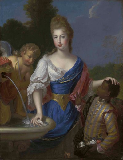 Portrait of a Lady, Three-Quarter-Length, Traditionally Identified as Louise Bernardine de Durfort, Duchess of Duras by Pierre Gobert