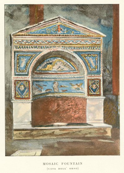 Mosaic Fountain, Casa Dell