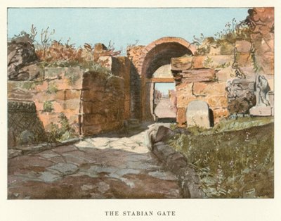 The Stabian Gate by Pierre Gusman