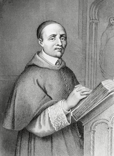 Portrait of Giulio Alberoni, Italian Cardinal and Statesman, Prime Minister of Philip V of Spain, Engraving by Pierre-Gustave-Eugene Staal by Pierre Gustave Eugene (1817 82) Staal