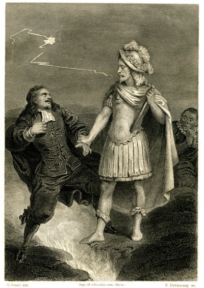 Don Juan, play by Jean Baptiste Poquelin dit Moliere by Pierre Gustave Eugene Staal