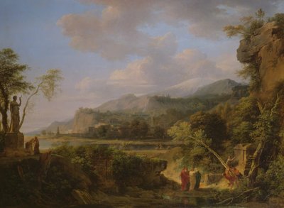 Cicero Discovering the Tomb of Archimedes, 1787 by Pierre Henri de Valenciennes