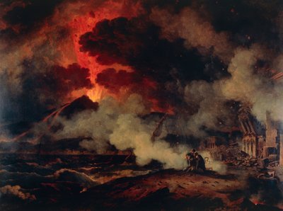 Eruption of Vesuvius by Pierre Henri de Valenciennes