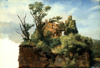 Landscape with Ruins by Pierre Henri de Valenciennes