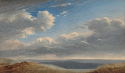 Study of Clouds over the Roman Campagna, c. 1782-1785 by Pierre Henri de Valenciennes