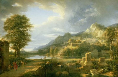 The Ancient Town of Agrigentum, 1787 by Pierre Henri de Valenciennes