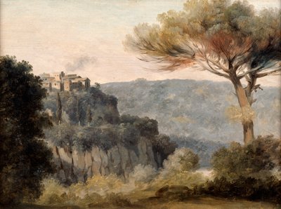 The Village of Nemi by Pierre Henri de Valenciennes